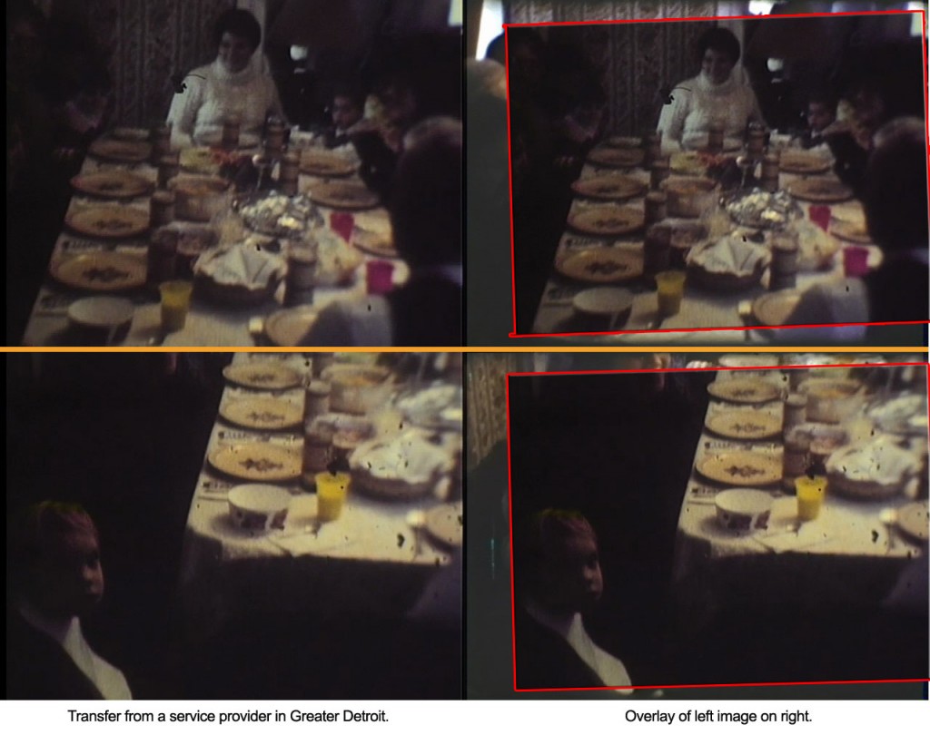 Getting the Full Frame in a Home Movie Film Transfer